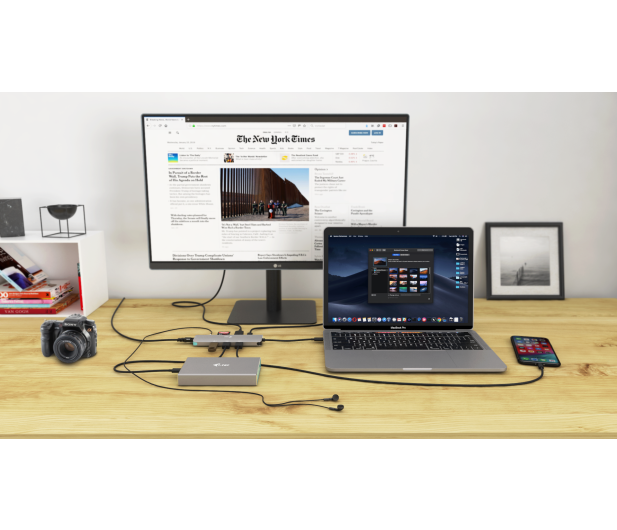 i-tec USB-C Metal Nano Dock 1x HDMI 4K LAN Audio PD 100W - 503277 - zdjęcie 2